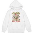 Reading Squad Book Lover Bookish Floral Readers Make Leaders Unisex Hoodie