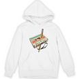 Retro Cassette Tape & Pencil Rewind Nostalgia Party 80s 90s Premium Unisex Hoodie