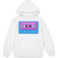 Retro Cassette Tape Tee 90s Nostalgia Aesthetic Unisex Hoodie