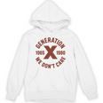 Retro Gen X 1965-1980 Sarcastic Nostalgia Graphic Premium Tri-Blend Unisex Hoodie