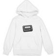 Retro Pager 90s Nostalgia Premium Tri-Blend Unisex Hoodie