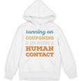 Running On Couponing Social Introvert Humor Vintage Unisex Hoodie