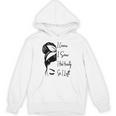 I Came I Saw I Had Anxiety So I Left Messy Bun Introvert Unisex Hoodie