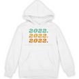 Senior 2022 Shirt Class Of 2022 Retro Graduation Grad Unisex Hoodie