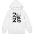 Senior 2026 Golf Player Heart Graduation Girls Teens Unisex Hoodie