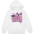 Senior 2027 Class Of 2027 Coquette Girl Pink Graduation 2027 Unisex Hoodie