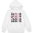 Senior 2027 Class Of 2027 Coquette Pink Bow Graduation 2027 Unisex Hoodie
