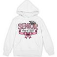 Senior Class Of 2027 Coquette Pink Bow Graduation 2027 Women Unisex Hoodie