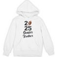 Senior Football Brother Class Of 2025 Graduation Graduate Unisex Hoodie