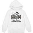 Senior Mom Class Of 2025 Senior Mama 2025 Leopard Graduation Unisex Hoodie