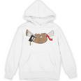 Sloth Graduation Shirt Cute Animal Diploma Grad Unisex Hoodie