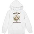 Stay At My Pad And Read Books Frog Introvert Reading Unisex Hoodie