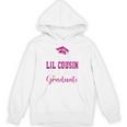 Super Proud Little Cousin Of 2025 Graduate Graduation Family Premium Tri-Blend Unisex Hoodie