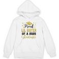 Super Proud Little Sister Of 2025 Graduate Graduation Family Unisex Hoodie