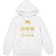 Super Proud Step Brother Of 2025 Graduate Graduation Family Premium Unisex Hoodie