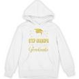 Super Proud Step Grandpa Of 2025 Graduate Graduation Family Premium Unisex Hoodie
