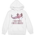 I Tried People I Prefer Axolotl Salamander Introvert Raglan Baseball Tee Unisex Hoodie