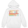 Vintage 1970 Birthday Retro Style 70's Born Nostalgia Party Premium Tri-Blend Unisex Hoodie Vintage 1970 Birthday Retro Style 70's Born Nostalgia Party Premium Tri-Blend Unisex Hoodie