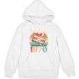 Vintage 1970 Retro Cassette Tape 70s Born Nostalgia Birthday Unisex Hoodie