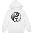 Vintage 6 7 Sketch Yin Yang Namaste Six Seven Nostalgia Unisex Hoodie Vintage 6 7 Sketch Yin Yang Namaste Six Seven Nostalgia Unisex Hoodie