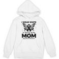 I Wear In Memory Of My Mom Butterfly Lung Cancer Unisex Hoodie I Wear In Memory Of My Mom Butterfly Lung Cancer Unisex Hoodie