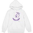 I Wear Purple In Memory Of Friend Epilepsy Awareness Graphic Unisex Hoodie