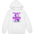 I Wear Purple In Memory Of My Husband Pancreatic Cancer Premium Tri-Blend Unisex Hoodie I Wear Purple In Memory Of My Husband Pancreatic Cancer Premium Tri-Blend Unisex Hoodie