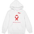 I Wear Red In Memory Of My Mom Heart Disease Awareness Month Unisex Hoodie I Wear Red In Memory Of My Mom Heart Disease Awareness Month Unisex Hoodie