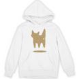 Yk2 Cat With Tomboy Tail 90s Nostalgia Downtown Indie Premium Tri-Blend Unisex Hoodie