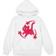 Yk2 Grunge Scary Cat With Shooting Stars 90s Nostalgia Unisex Hoodie Yk2 Grunge Scary Cat With Shooting Stars 90s Nostalgia Unisex Hoodie