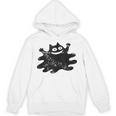 Yk2 Grunge Scary Cat With Tail Tomboy 90s Nostalgia Indie Unisex Hoodie