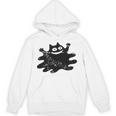 Yk2 Grunge Scary Cat With Tail Tomboy 90s Nostalgia Indie Unisex Hoodie