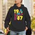 1987 Retro Raised In The 80s Old School Nostalgia Vibes Unisex Hoodie