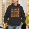 2026 Basketball Senior Brother Graduation Matching Family Unisex Hoodie