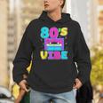 80's Vibe Retro Style Cassette Tape Nostalgia 1980s Party Unisex Hoodie