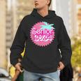 Class Of 2024 Senior Pink Retro Classic Girl Grad Graduation Unisex Hoodie