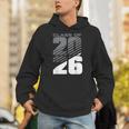 Class Of 2026 High School Senior Graduation Grey Sport Style Unisex Hoodie