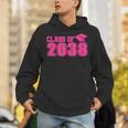 Class Of 2038 Pink Girls Growing Up School Memory Graduation Unisex Hoodie