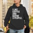 I Like Coffee Introvert Coffee Lovers Sarcastic Humor Unisex Hoodie I Like Coffee Introvert Coffee Lovers Sarcastic Humor Unisex Hoodie