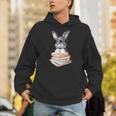 Cute Reading Bunny With Glasses Books Reader Book Bookworm Unisex Hoodie Cute Reading Bunny With Glasses Books Reader Book Bookworm Unisex Hoodie