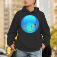 Frutiger Aero Aesthetic Tech Orb Fishes Unisex Hoodie Frutiger Aero Aesthetic Tech Orb Fishes Unisex Hoodie