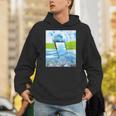 Frutiger Aero Aesthetic Tech Water Fishes Monitor Screen Unisex Hoodie Frutiger Aero Aesthetic Tech Water Fishes Monitor Screen Unisex Hoodie