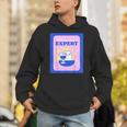 Fun Cute Introvert Cat Character With Wine Unisex Hoodie