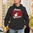 Girlfriend Of a 2025 Graduate Prom Graduation 25 VolleyBall Unisex Hoodie