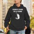 Goodbye School Hello Fishing Graduation T-Shirt Unisex Hoodie