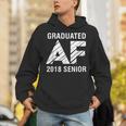 Graduated AF 2018 Senior Graduation Shirt Unisex Hoodie