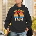 Graduation Six Seven Bruh Dabbing 67 Meme 6 7 Boys Kids Unisex Hoodie