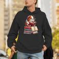 Guinea Pig Reading Books Matching Bookworm Readers Librarian Unisex Hoodie