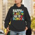 Happy Last Day Of School Teacher Kids Boys Girls Graduation Unisex Hoodie