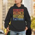 High School Level Complete Class Of 2024 Senior Graduation Unisex Hoodie